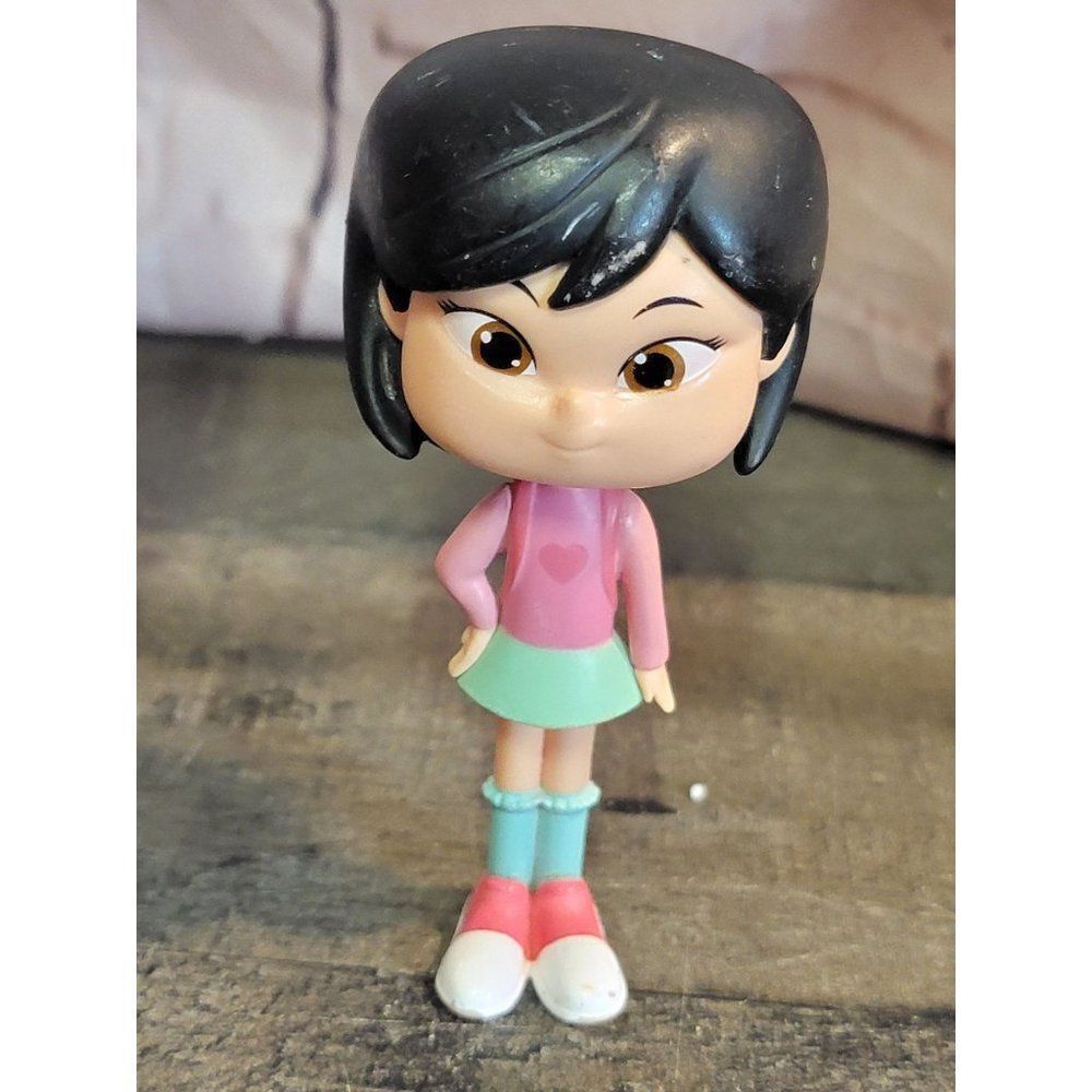 Disney girl pink shirts cool toy‎ figure doll